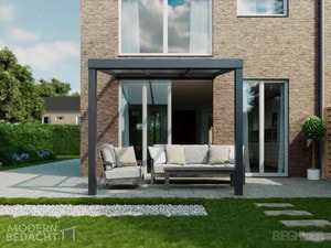 Modernbedacht 3m anthrazit vorne comp Modernbedacht