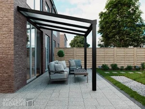 Modernbedacht 3m schwarz seite comp Modernbedacht