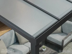 Modernbedacht anthrazit dachart poly comp Modernbedacht