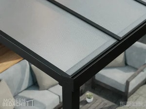 Modernbedacht schwarz dachart poly comp Modernbedacht